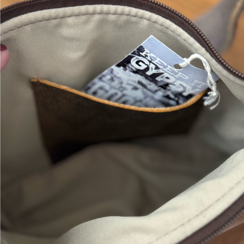 Keep it Gypsy Brown Leather and Hide Bag - Picture 2 of 5
